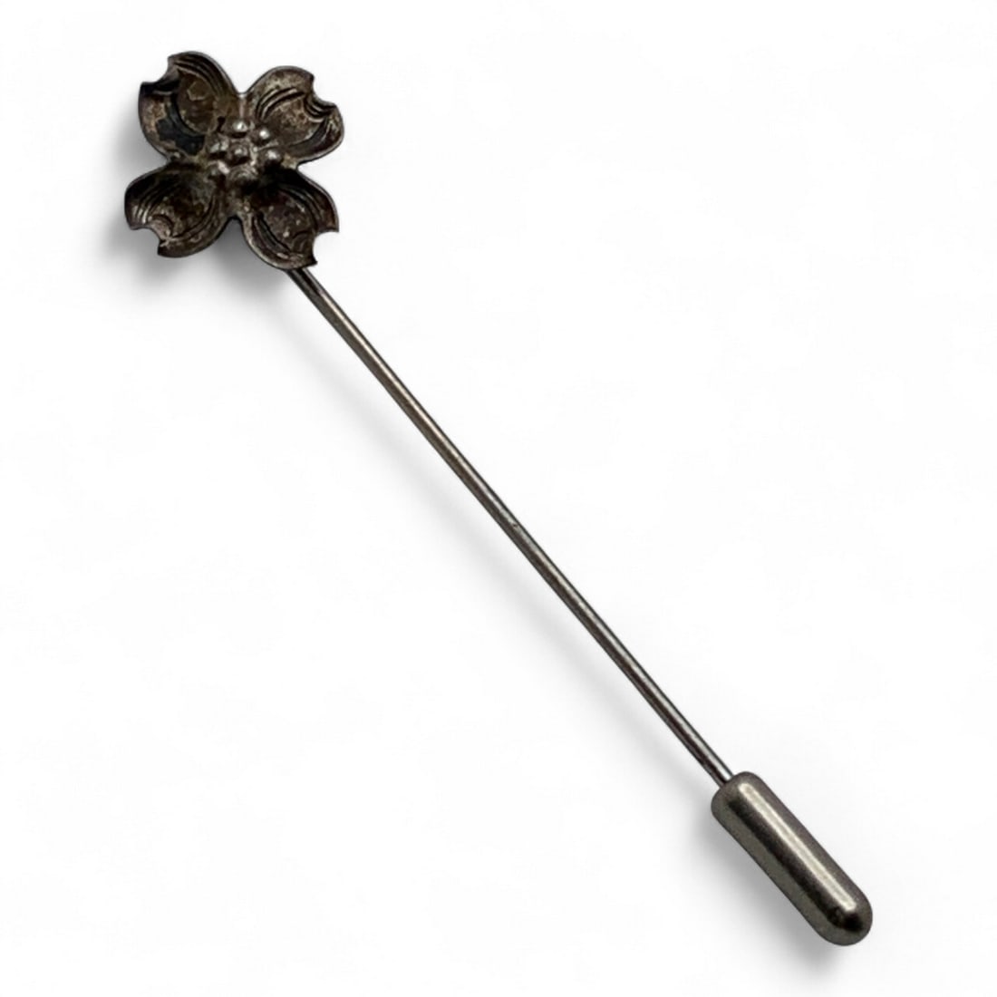 Sterling Silver Flower Stick Pin (1 of 5)