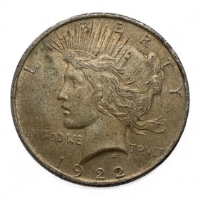1922 Peace Silver Dollar