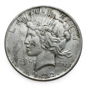 1922 Peace Silver Dollar