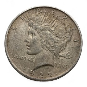1922 Peace Silver Dollar