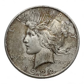 1922 Peace Silver Dollar