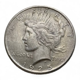 1925 Peace Silver Dollar