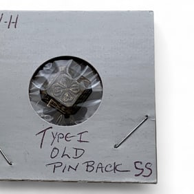 Silver Gold Tone 4- H Pin