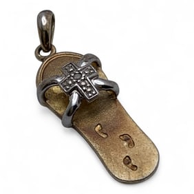 Sterling Silver Sandal Pendant