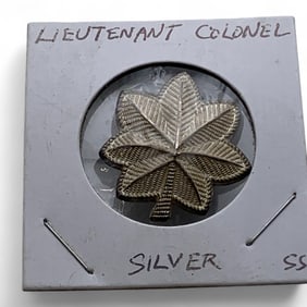 Sterling Silver Lieutenant Colonel Pin
