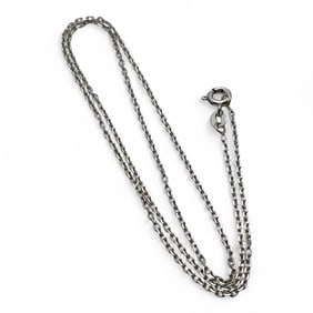 Sterling Silver Chain Necklace