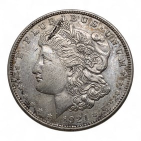 1921 D Morgan Silver Dollar