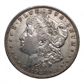 1921 D Morgan Silver Dollar