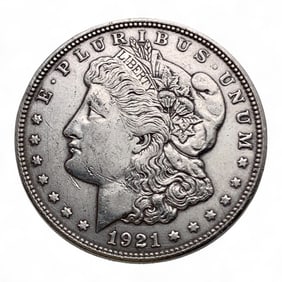 1921 D Morgan Silver Dollar