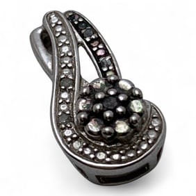 Sterling Silver & Diamond Pendant