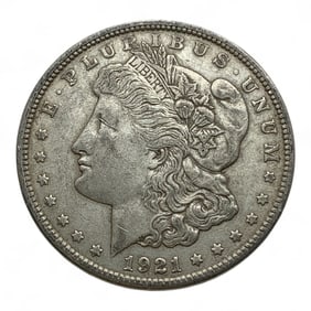 1921 Morgan Silver Dollar