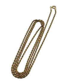 Sterling Silver Gold Tone Necklace