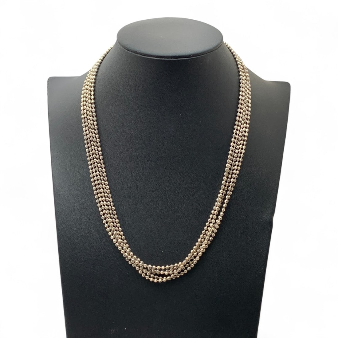 Sterling Silver Multi Strand Necklace (1 of 6)