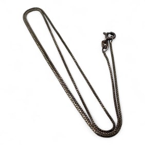 Sterling Silver Box Chain Necklace