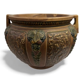 Vintage Roseville Pottery Florentine Jardiniere