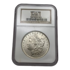 Ngc 1883 O Morgan Silver Dollar