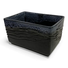 Roseville Pottery Blue Mottled Planter