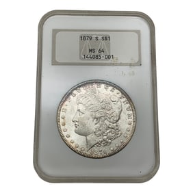 Ngc 1879 S Morgan Silver Dollar