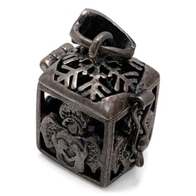 Sterling Silver Trinket Box Pendant