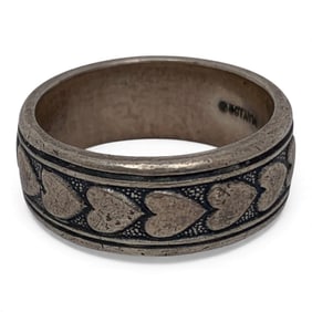 Silver Heart Ring