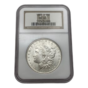 Ngc 1883 O Morgan Silver Dollar