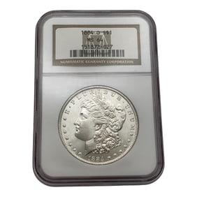Ngc 1884 O Morgan Silver Dollar