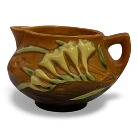 Roseville Pottery Freesia Creamer
