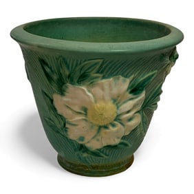 Roseville Pottery Peony Planter