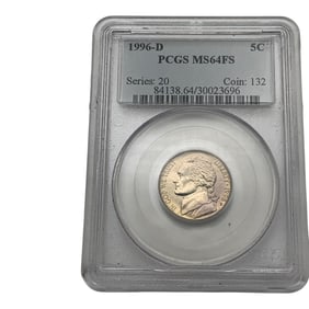 Pcgs 1996 D Roosevelt Dime