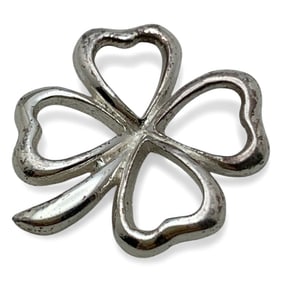 Sterling Silver 4 Leaf Clover Pendant