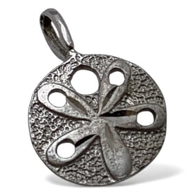 Sterling Silver Sand Dollar Charm