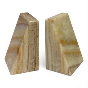 Pair Of Onyx Bookends