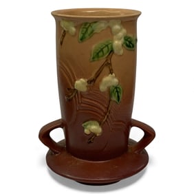 Roseville Art Pottery Snowberry Vase
