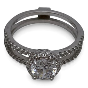 Sterling Silver & Cubic Zirconia Ring