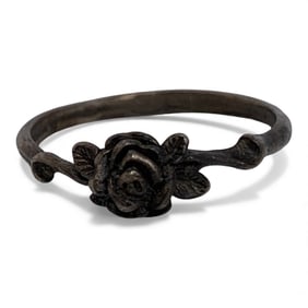 Sterling Silver Rose Ring