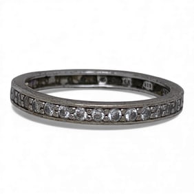 Sterling Silver & Cubic Zirconia Ring