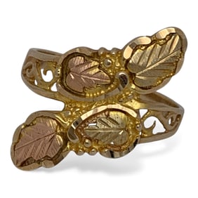 10k Bicolor Gold Ring