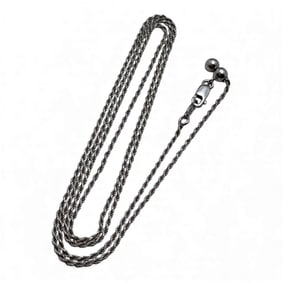 Sterling Silver Adjustable Necklace