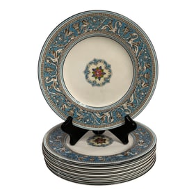8 Wedgwood Florentine Porcelain Plates