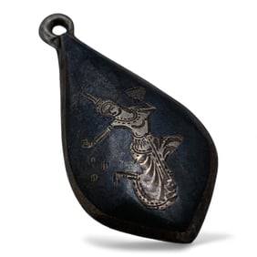 Silver Siam Pendant