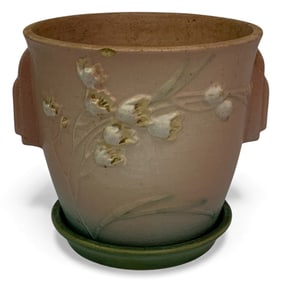 Roseville Pottery Isia Planter & Under Tray