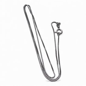 Sterling Silver Box Chain Necklace