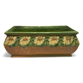 Roseville Dahlrose Window Box Planter