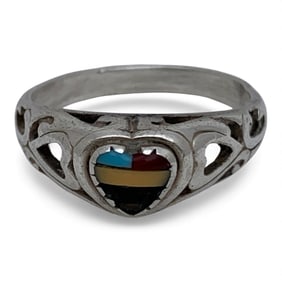 Sterling Silver Heart Ring