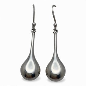 Pair Of Sterling Silver Earrings