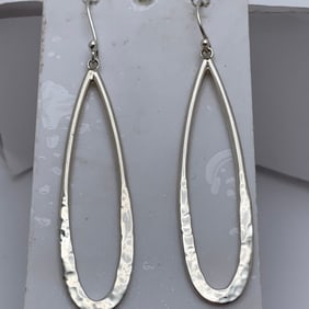 Pair Of Sterling Silver Earrings