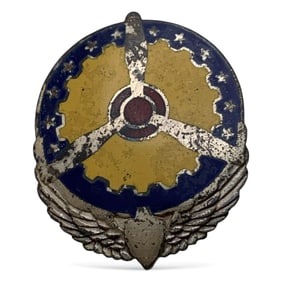 Sterling Silver Enameled Pin