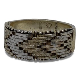 Sterling Silver Gold Tone Ring