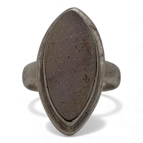Sterling Silver Ring With Stone