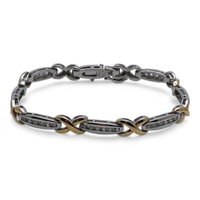 Sterling Silver & Cubic Zirconia Bracelet